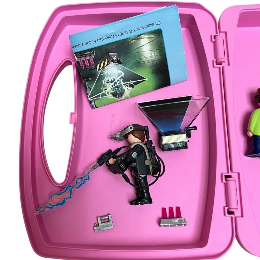 Playmobil Ghost Busters and Container Bundle